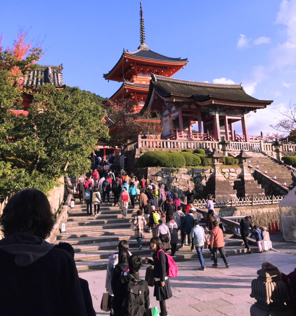 Sannezaka and Ninenzaka or Kyoto temple