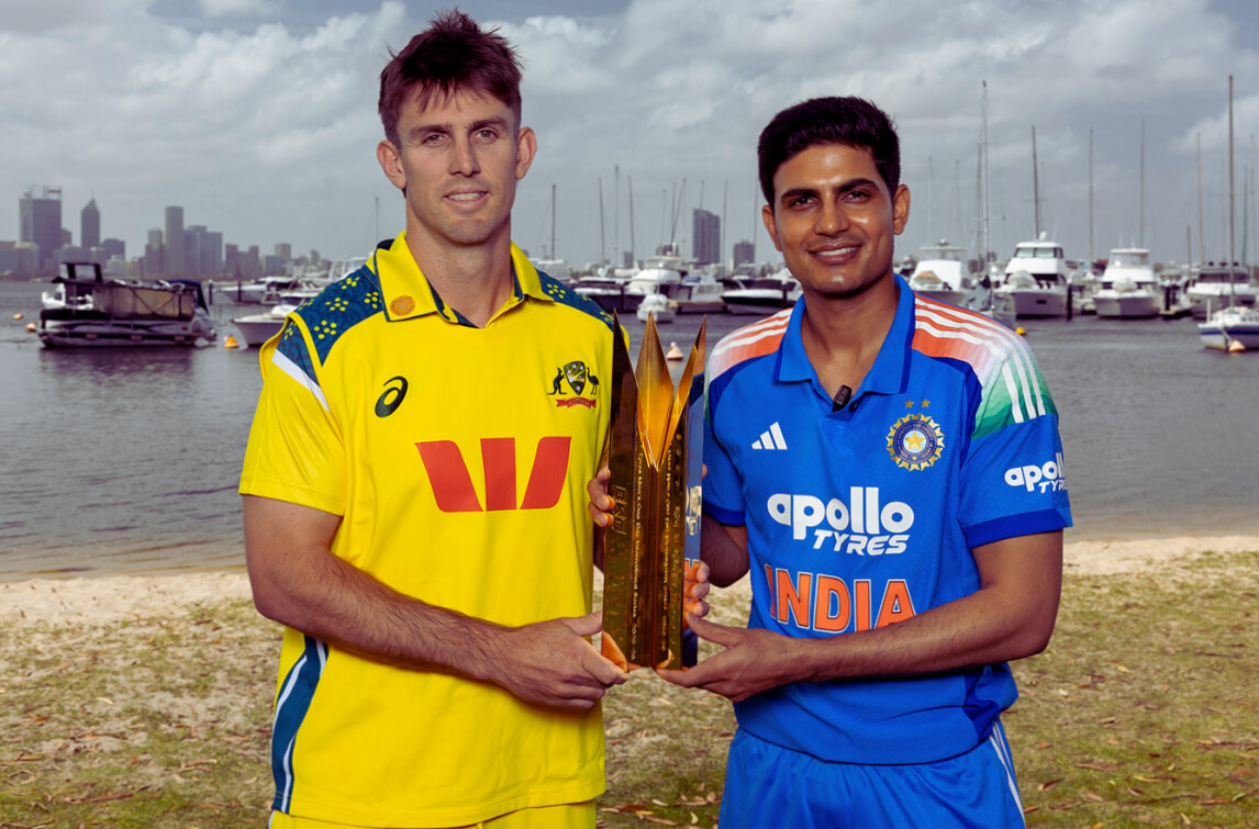 Australia beat India by 7 wickets and captain Mitchell Marsh was named Player of the Match.
