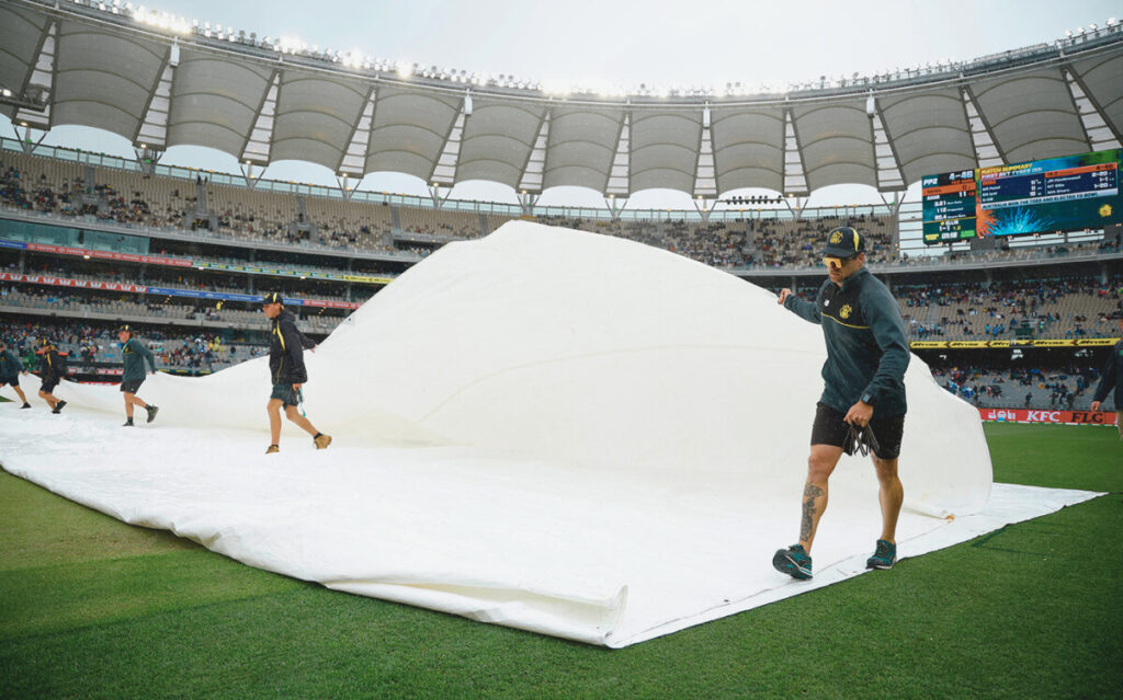 Australia beat India by 7 wickets and captain Mitchell Marsh was named Player of the Match.