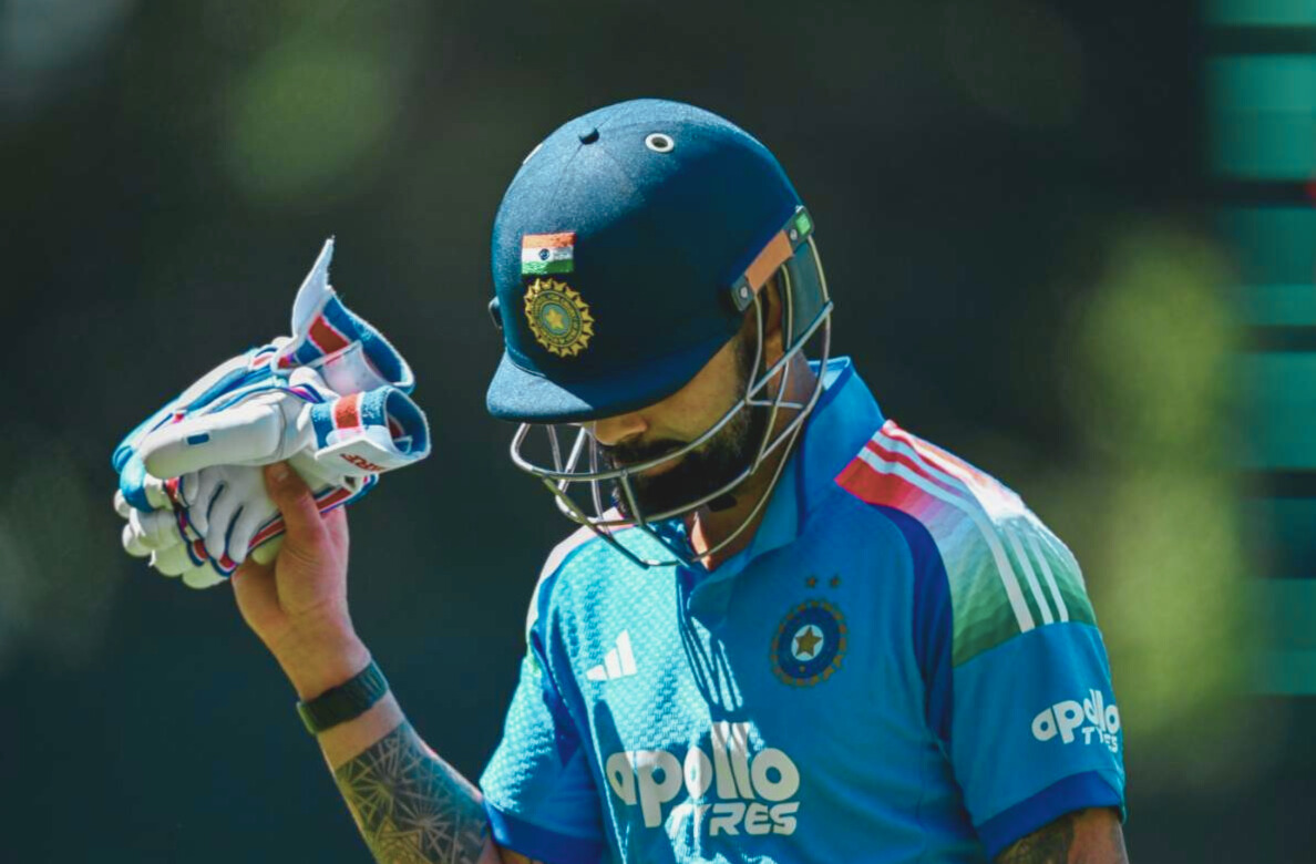 India (11 overs; 33/2) Kohli was out for a zero again and Captain Shubman Gill was disappointed
